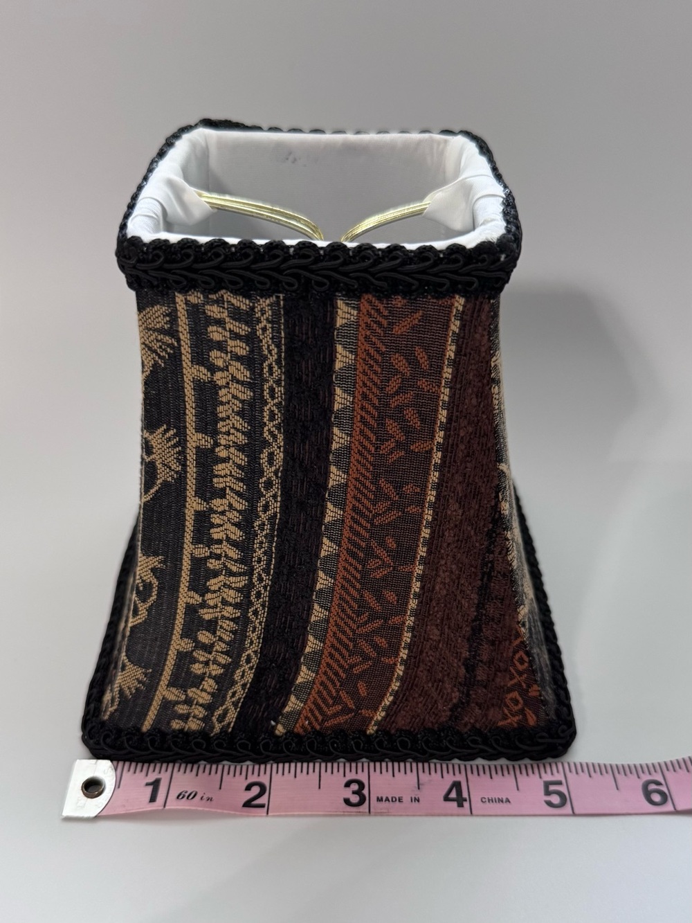 Mini Textured Textile Lampshade - New - Picture 9 of 12
